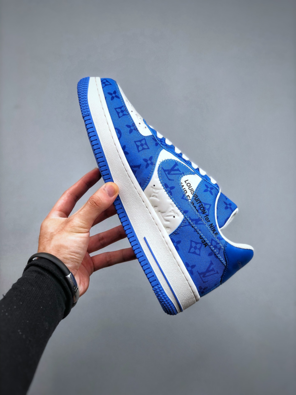 AF1 x OW by Virgil - Blue Customs