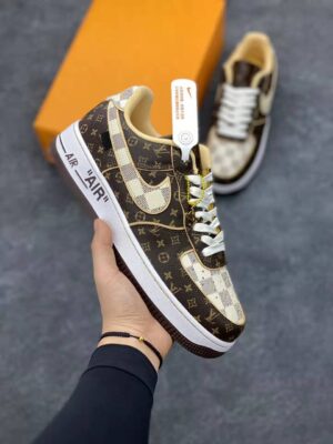 AF1 x OW by Virgil – Brown Monogram