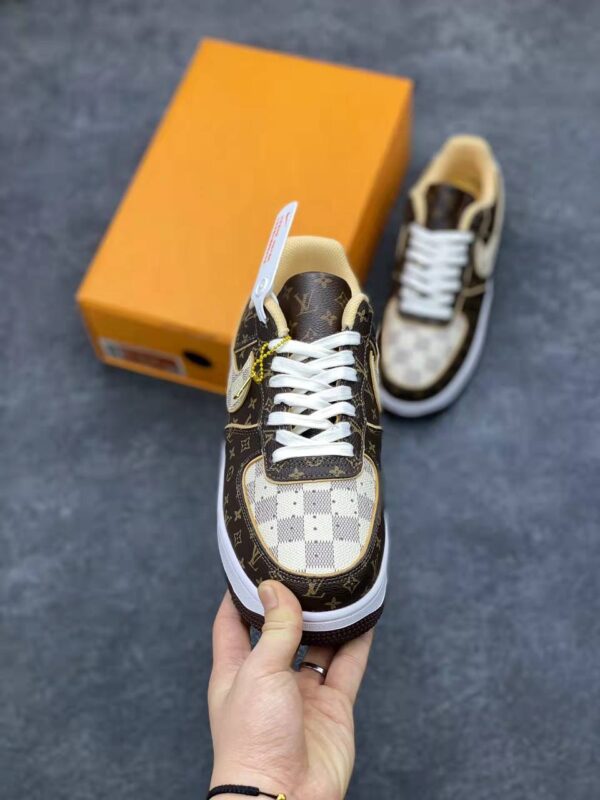 AF1 x OW by Virgil - Brown Monogram