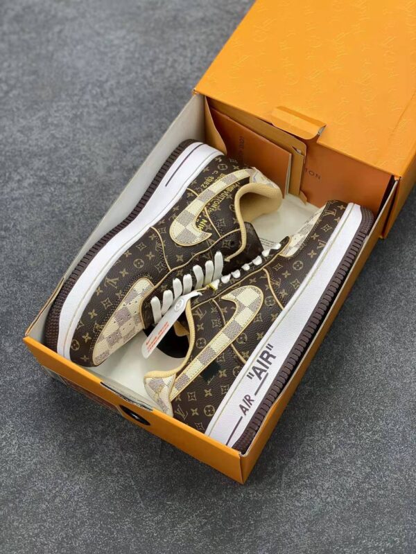 AF1 x OW by Virgil - Brown Monogram
