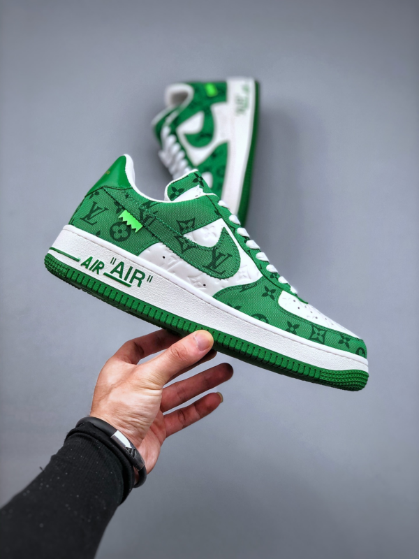 AF1 x OW by Virgil - Green Customs