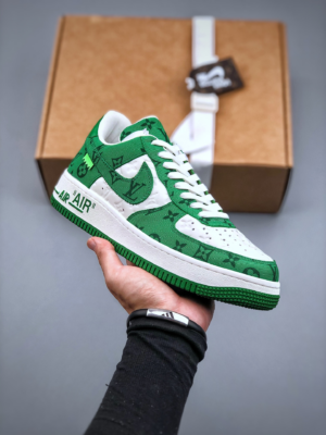 AF1 x OW by Virgil – Green Customs