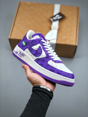 AF1 x OW by Virgil – Purple Customs