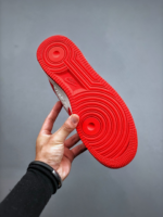 AF1 x OW by Virgil - Red Customs