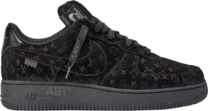 AF1 x OW by Virgil - Triple Black Customs