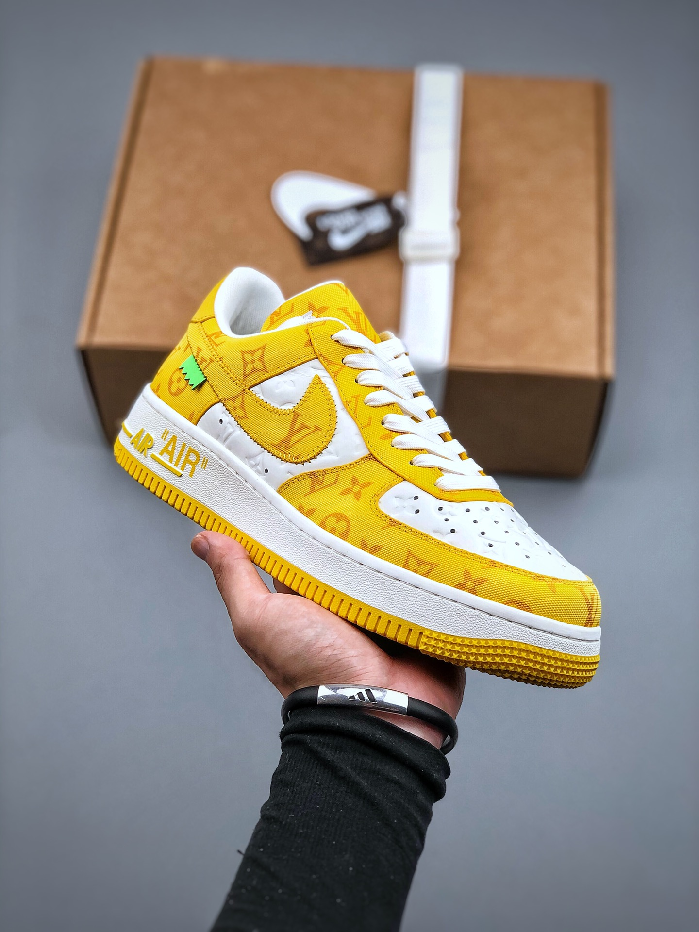 AF1 x OW by Virgil – Yellow Customs