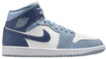AJ 1 High Mid Two-Tone Blue