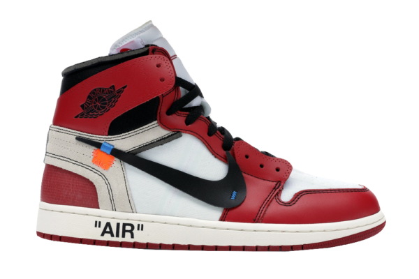 AJ 1 X OW Chicago Red