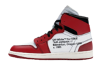 AJ 1 X OW Chicago Red