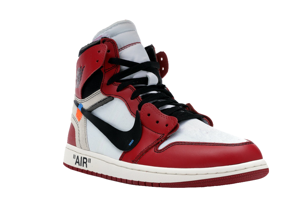 AJ 1 X OW Chicago Red