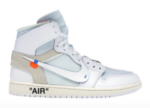 AJ 1 X OW OG White