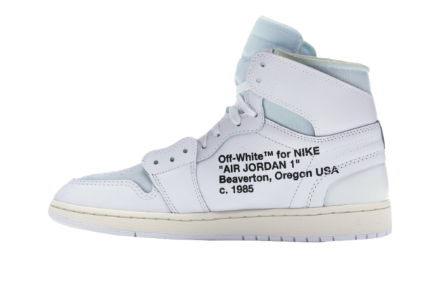 AJ 1 X OW OG White