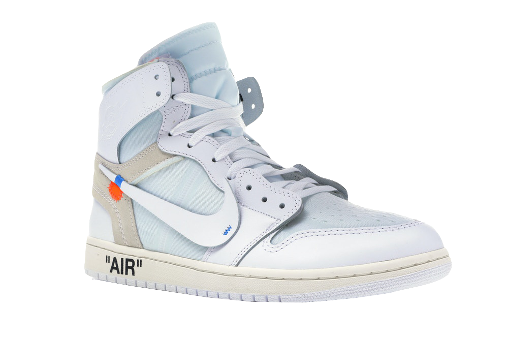 AJ 1 X OW OG White