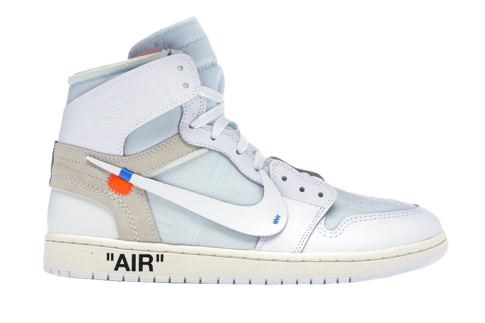 AJ 1 X OW OG White