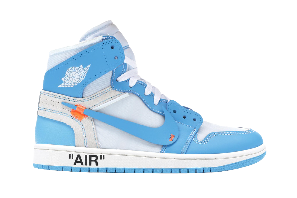 AJ 1 X OW University Blue