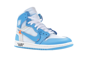 AJ 1 X OW University Blue