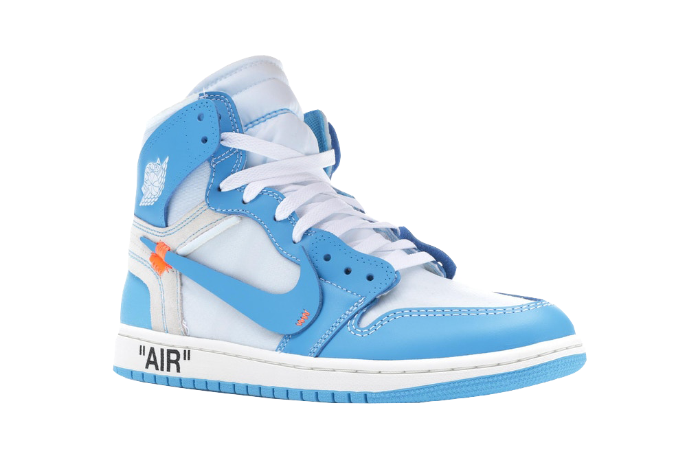 AJ 1 X OW University Blue