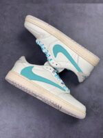 AJ1 Low Tiffany x Travis Scott Customs