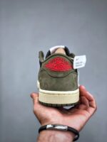 AJ1 Low Travis Scott Black Olive