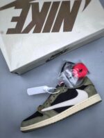 AJ1 Low Travis Scott Black Olive