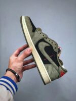 AJ1 Low Travis Scott Black Olive