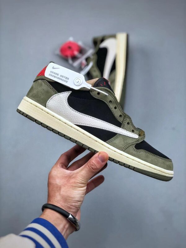 AJ1 Low Travis Scott Black Olive