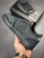 AJ1 Low Travis Scott Black Phantom