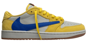 AJ1 Low Travis Scott Canary Yellow