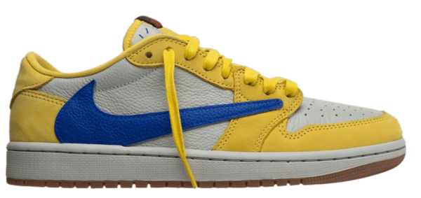 AJ1 Low Travis Scott Canary Yellow