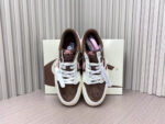 AJ1 Low Travis Scott Dark Pony | Pink Oxford