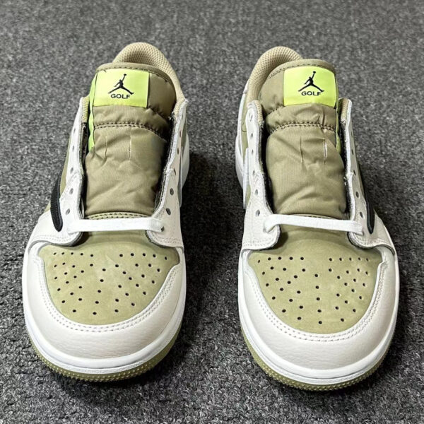 AJ1 Low Travis Scott Golf Neutral Olive