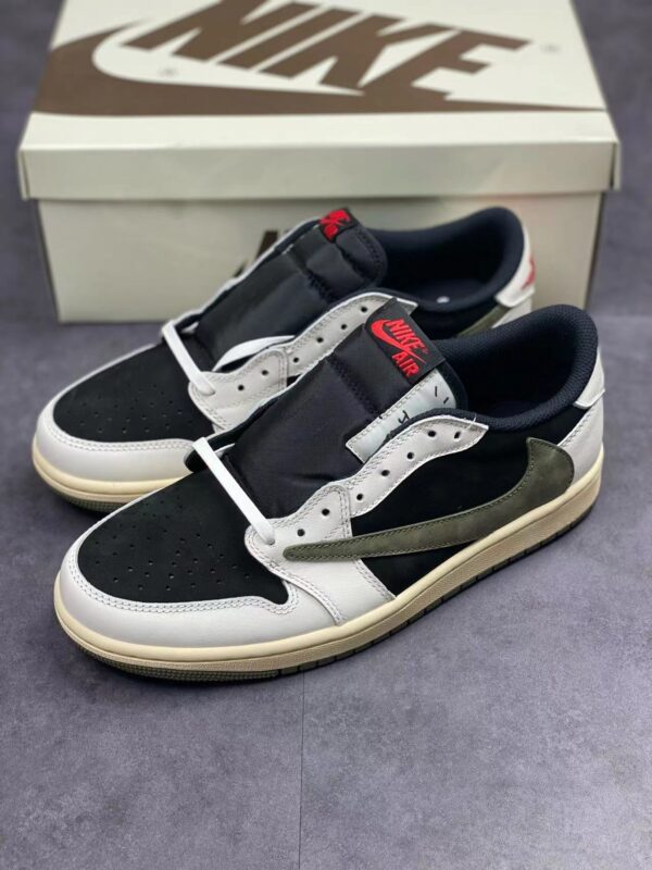 AJ1 Low Travis Scott Reverse Olive