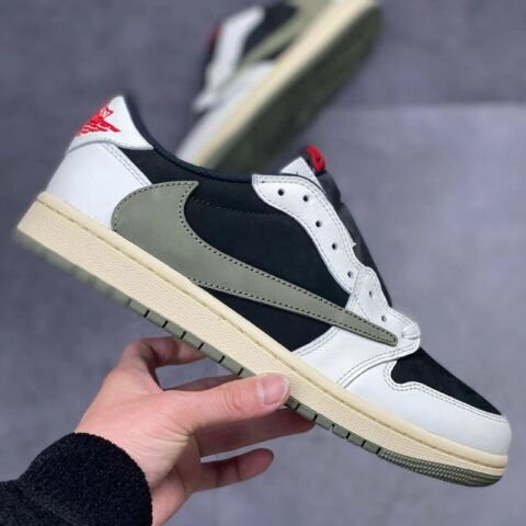 AJ1 Low Travis Scott Reverse Olive