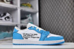 AJ1 Low X OW Customs University Blue
