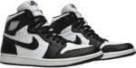AJ1 Retro High Black White