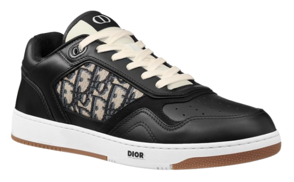 B27 Low-Top Black Oblique