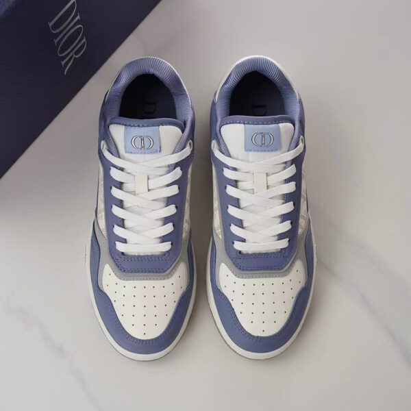 B27 Low-Top Blue and White