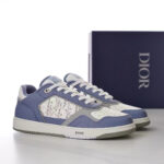 B27 Low-Top Blue and White