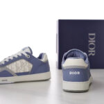 B27 Low-Top Blue and White