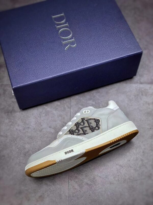 B27 Low-Top Grey Oblique