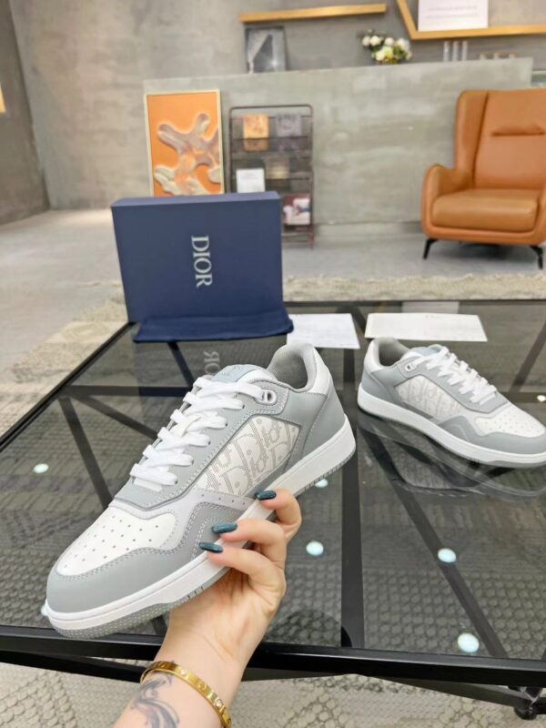 B27 Low-Top Grey White