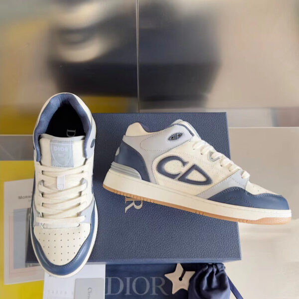 B57 Mid-Top Navy and Cream