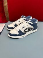 B57 Mid-Top Navy Oblique