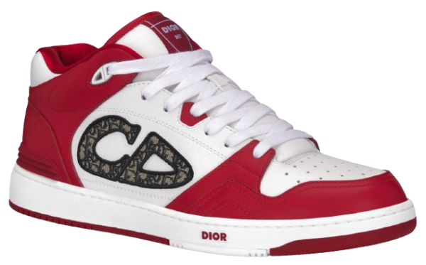 B57 Mid-Top Red and White
