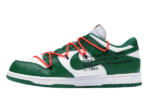 Dunk Low X OW Pine Green