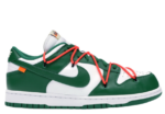 Dunk Low X OW Pine Green