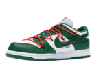Dunk Low X OW Pine Green