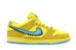 Grateful Dead SB Dunk Low Bear Opti Yellow