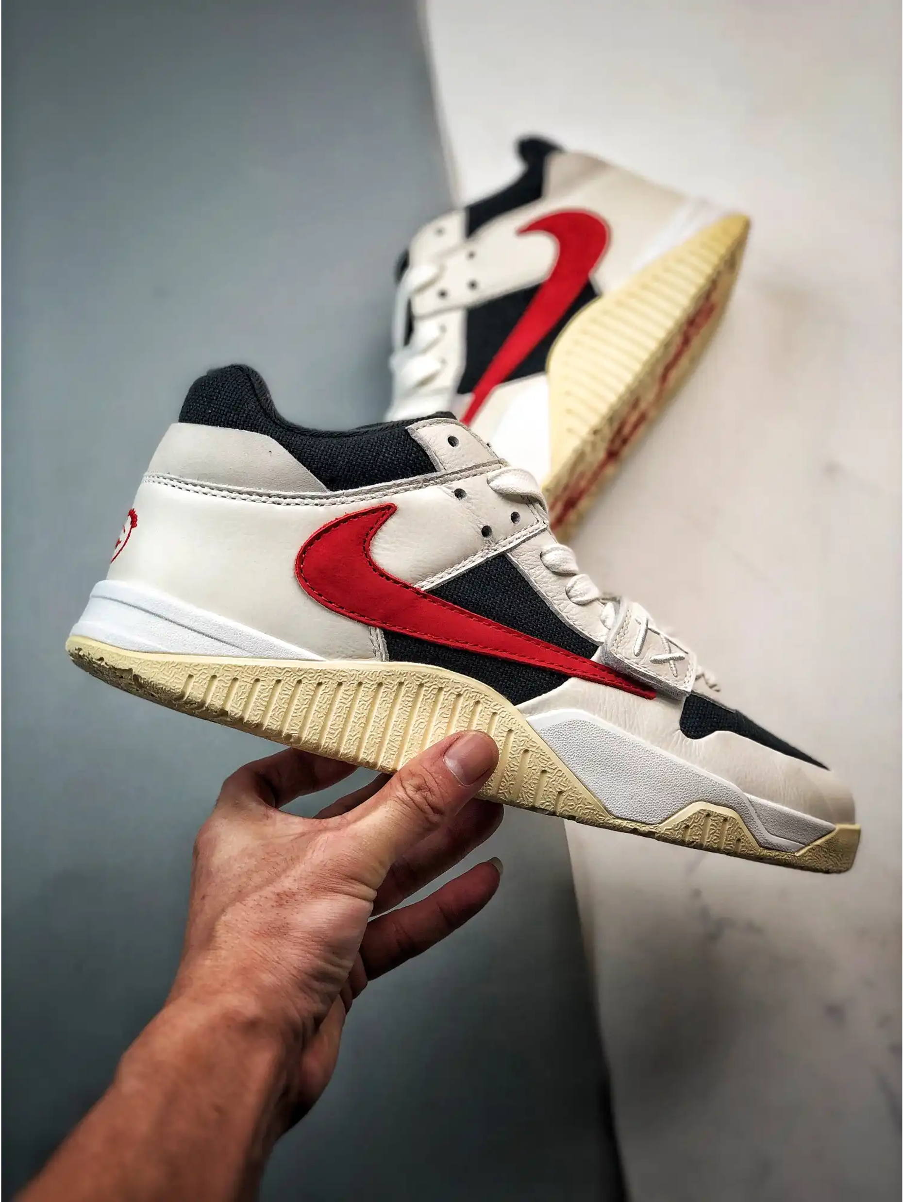 Jumpman Jack Travis Scott Cut The Check University Red