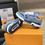 LV Trainers #54 Monogram Blue Khaki